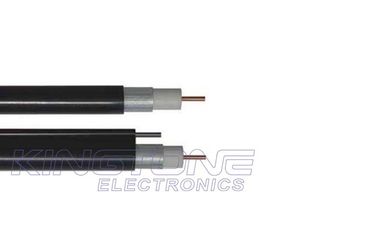 China Welded Aluminum Tube QR 540 Trunk Coaxial Cable , 3.15mm CCA  with PE Jacket supplier