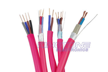 China FRLS 1.50mm2 Shielded Fire Resistant Cable with Bare Copper Silicone Insulation supplier