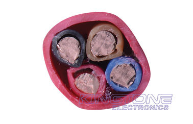 China Plenum PVC Shielded Fire Alarm Cable 18 AWG 4C Solid Copper Conductor supplier
