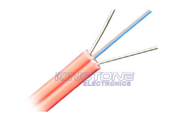 China FTTH Drop Cable Fiber Optic Cable G.652D/G.657A 1/2/4 Core LSZH supplier
