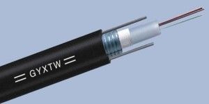 China GYXTW Unitube Light-armored Fiber Optic Cable with Duct / Aerial Application supplier