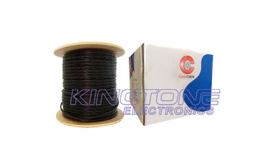 الصين 20 AWG BC موصل مع 7 × 0.37mm BC الطاقة RG59/U كابل CCTV Coaxial CMR معدل PVC المزود