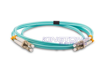 الصين LC إلى LC 50 / 125 Fiber Optic Patch كابل متعدد الأوضاع مع 3.0mm OD Jacket المزود