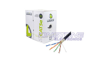 الصين UTP CAT5E كابل الكاميرا الأمنية 4PR 24AWG النحاس الصلب العاري LSZH PVC المزود