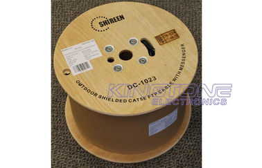 الصين UTP CAT6 CMR مقيّم كابل شبكة PVC 4 أزواج 23 AWG النحاس المجرد الصلب المزود