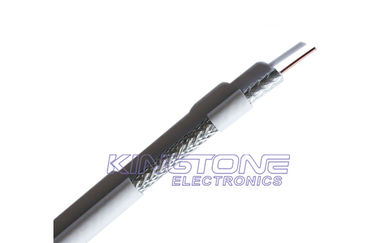 40٪ AL التجاعيد RG59 كابل كواكسيال CATV 20 AWG CCS FPE جاكيت PVC لأنظمة CATV المزود