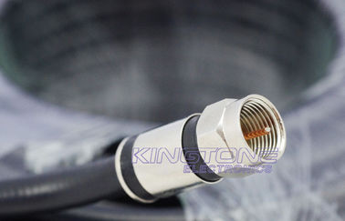 كابل RG6 CATV Coaxial في 20M مع رابط الضغط للكاميرا الرقمية المزود
