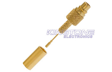 MMCX الاتصالات القصيرة والزاوية اليمنى سدادة RG174 / 188 / 316 كابل المزود